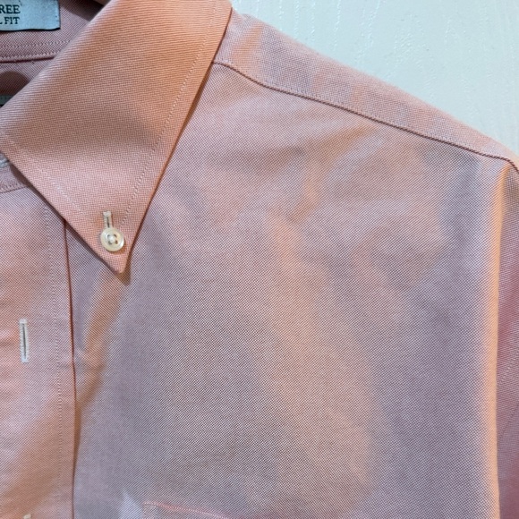 L.L. Bean Pink Casual Button Down Shirt - Picture 2 of 6